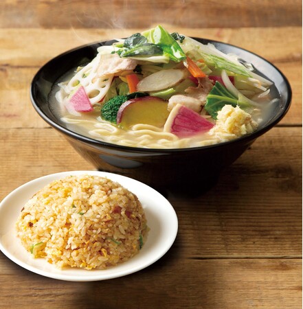 タンメン&半チャーハンセット(イメージ) タンメン&半チャーハンセット(イメージ)