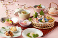 【レンブラントホテル海老名】花を愛で美食を楽しむ「桜フェア」開催中。日本庭園や店内の桜を眺めてお花見気分を満喫。