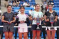 第98回全日本テニス選手権にて　瀬間詠里花(橋本総業株式会社)が女子ダブルスで、渡邉聖太(橋本総業ホールディングス株式会社)が男子ダブルスで優勝！松田美咲(橋本総業株式会社)も女子ダブルスで準優勝！