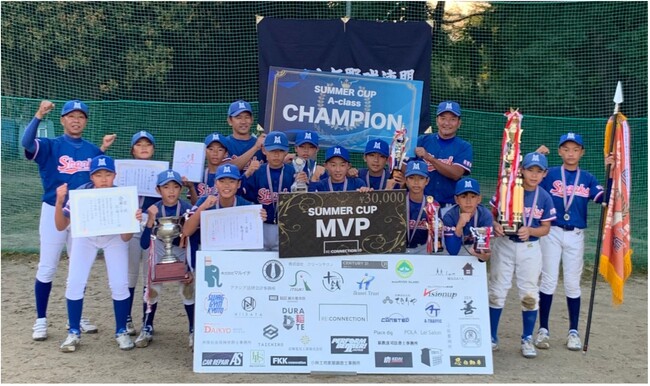 Aの部 優勝の「松ヶ崎シャークス」