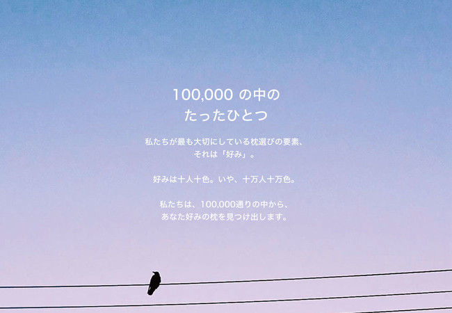 あなたの眠りに個性を オンラインで簡単な質問に答えるだけで 10万通りの 組み合わせから あなたに合ったオーダーメイド枕を作ってお届け パーソナライズピロー 4月12日より注文受付開始 まくら株式会社のプレスリリース