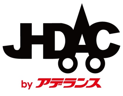 「JHDAC×アデランス」　ロゴ