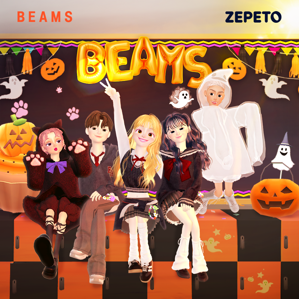 ZEPETO】BEAMSのアイテムコレクション第二弾が登場！制服テーマと