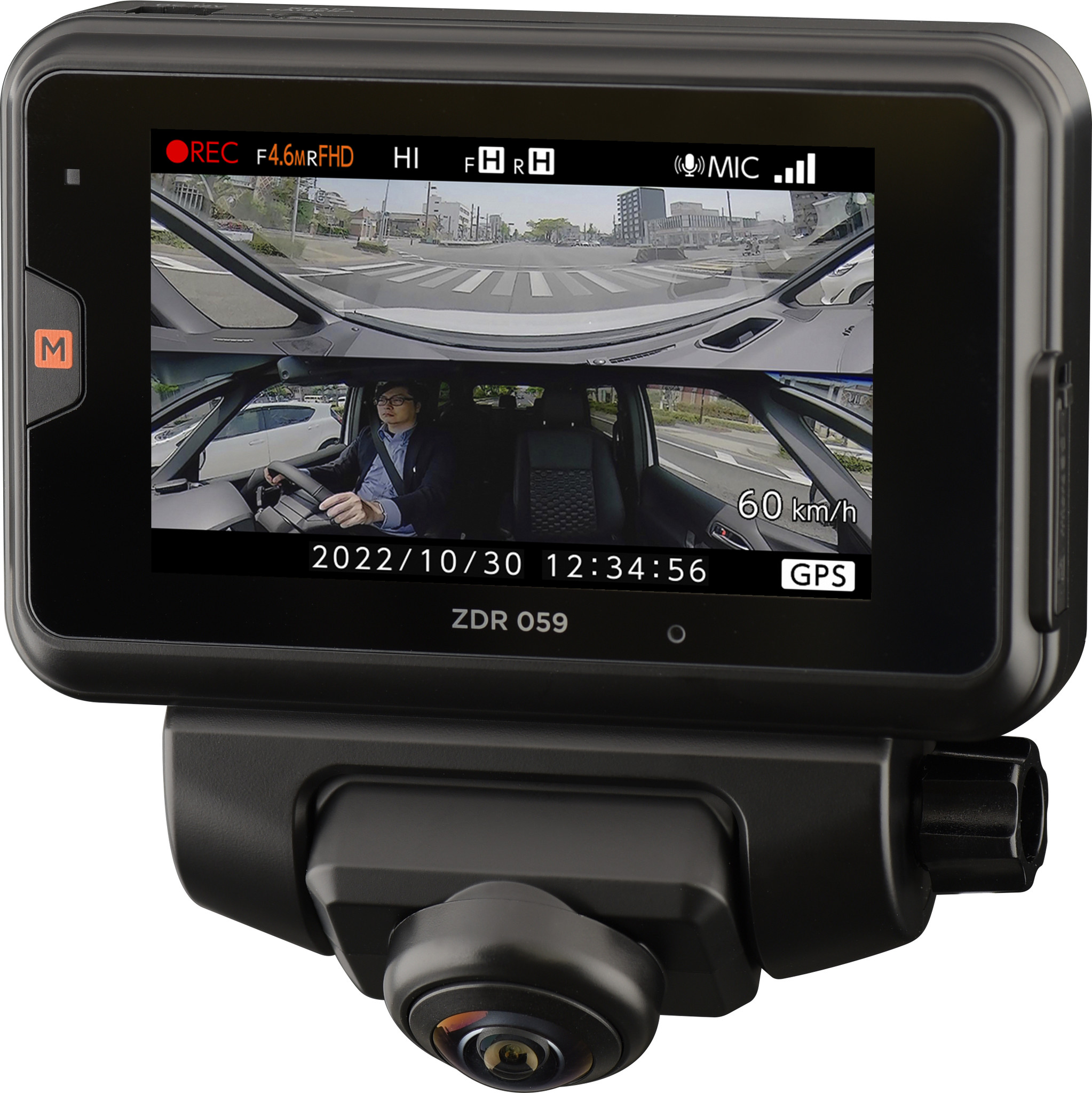 360°カメラ搭載 通信型ドライブレコーダー「ZDR059」発売｜株式 