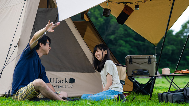 キャンプ用品ブランド「UJack」、ソロキャンプで手軽にグランピング