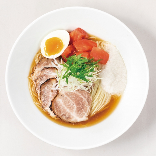 『王道醤油たれ とろろと炙り肉の冷し麺』740円（税込799円）