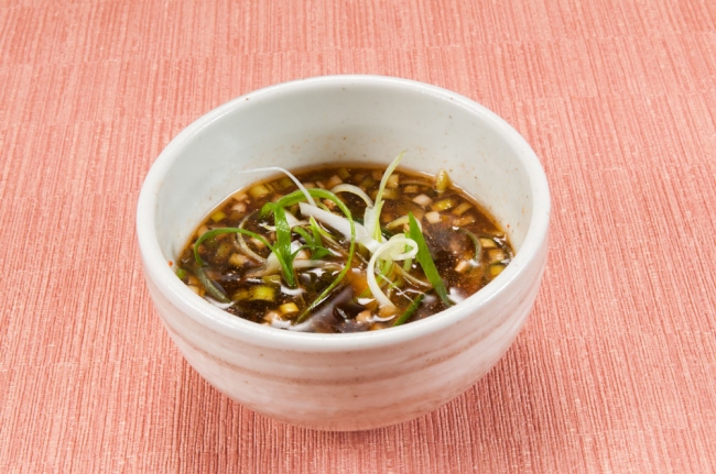 京九条ねぎ天つけ麺（スープ）