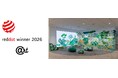 オカムラのオフィス内にある情報発信スペース「@rt（アット）」が2026年「Red Dot Award」を受賞