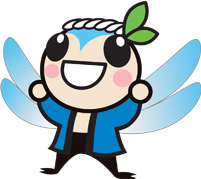 「えこっくる江東」キャラクターたすけくん