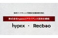 【Recboo】株式会社hypexとアライアンス契約を締結。採用マーケティング領域の支援体制を強化。