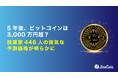 5年後、ビットコインは3,000万円超？投資家446人の強気な予測価格が明らかに