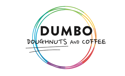 ＜アソビル内にオープンする「DUMBO Doughnuts and Coffee」のロゴ＞