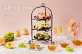 仙台「FOREST KITCHEN with Outdoor Living」　【桃×シャインマスカット】のアフタヌーンティー