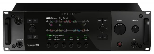 Line 6　ギタープロセッサー 『Helix Rack』 （オープンプライス）