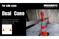 工事現場に大革命!まったく新しいカラーコーン「Dual Cone」発売開始!