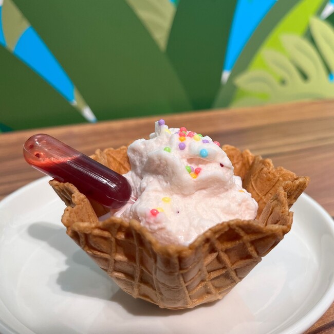 ▲凝固点降下アイスイメージ ▲凝固点降下アイスイメージ