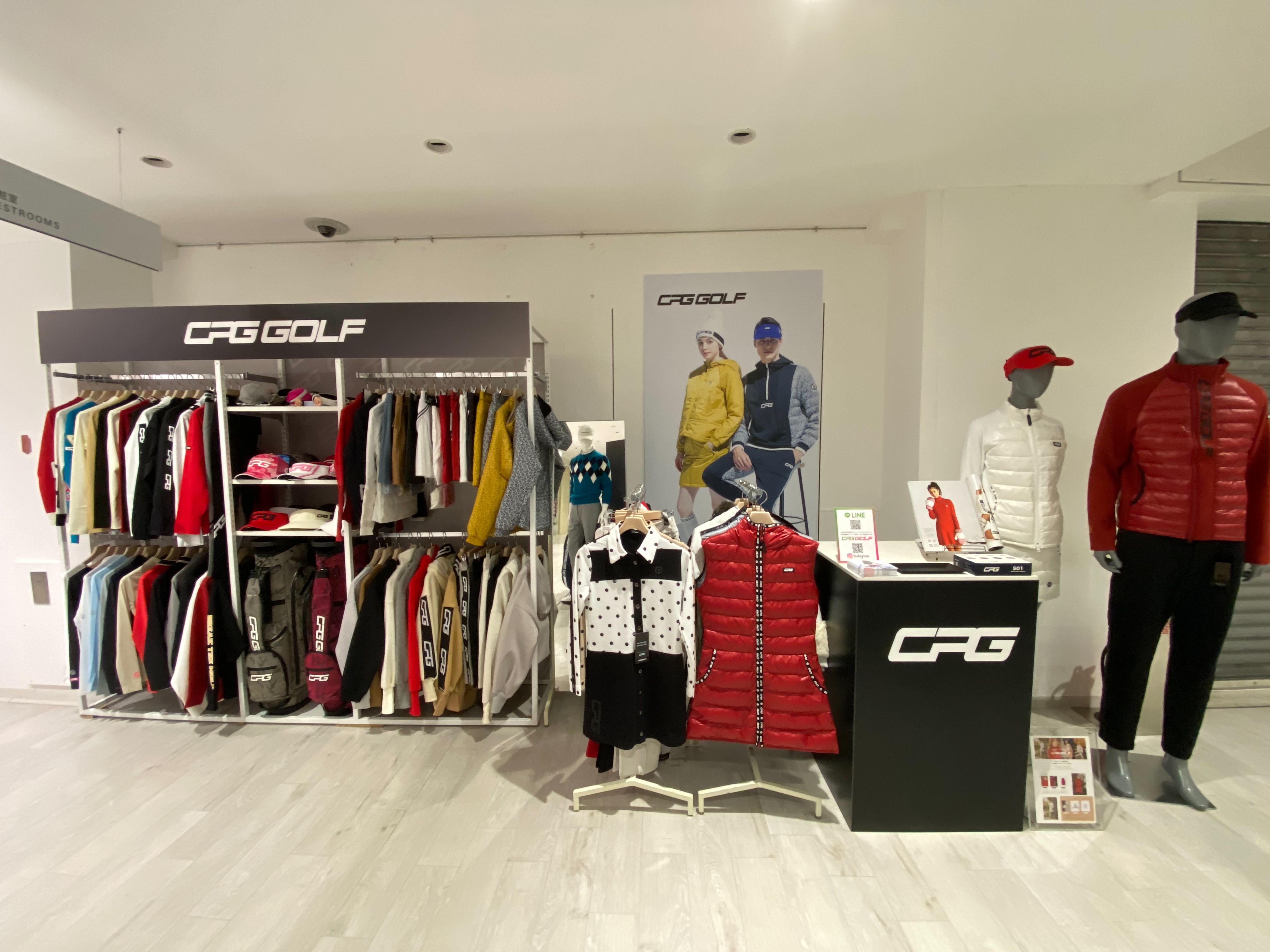 CPG GOLFが銀座に復活‼ 松屋銀座本店 6F ゴルフウェア・ゴルフ用品