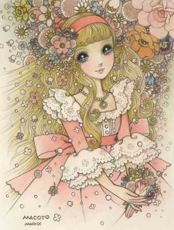 「花のエレーヌ」原画