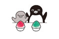GO!GO!!柏!千葉県出身、Suicaのペンギンの作者でイラストレーターの坂崎千春の版画展『ペンギン喫茶・夏のおやつの思い出』を柏高島屋で16日より開催。20日(日)は坂崎千春さんのサイン会も。