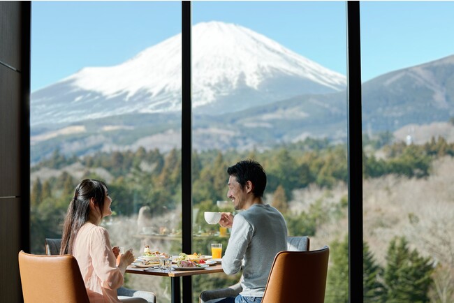 富士山の絶景を誇るレストラン
