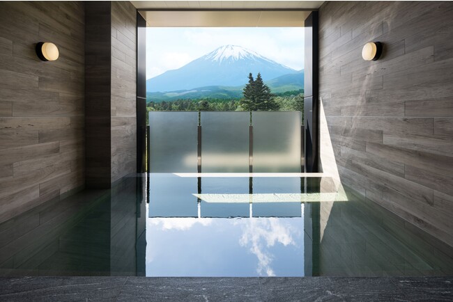 半露天風呂付きの富士大御神温泉