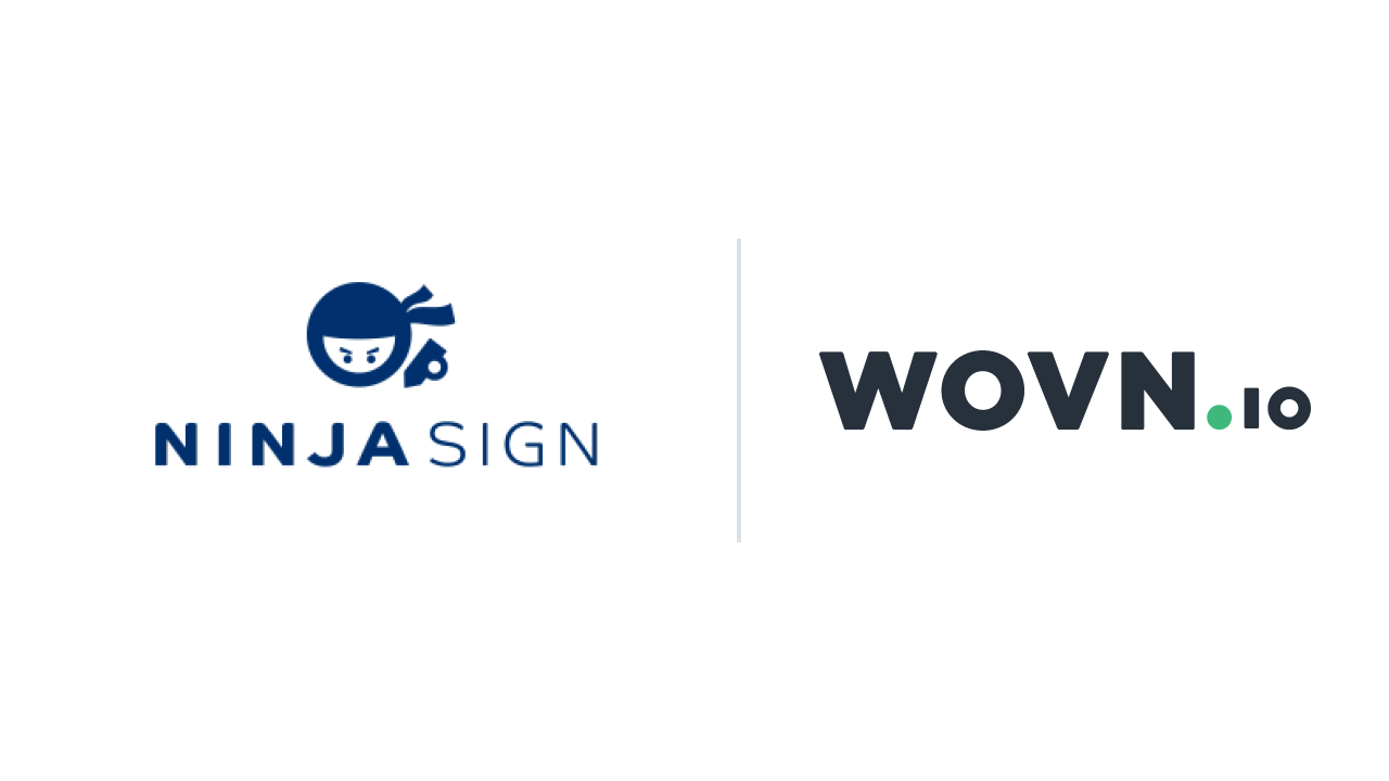 ワンストップ電子契約サービス「NINJA SIGN」、WOVN.io でサービスの多言語化提供を開始