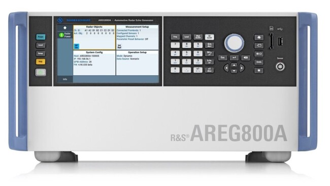 最新のR&S(R)AREG800Aを物体シミュレータとして用いたJCASテスト・ソリューション