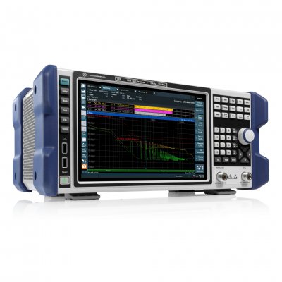 R&S EPL1000は、最大30 MHzでの高速かつ高確度なEMI測定に対応します。
