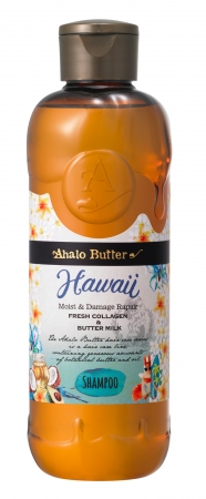 Ahalo Butter Moist & Damage Repair Shampoo　250ml ＄12.99　※ハワイ限定「ティアレ バニラ」の香り