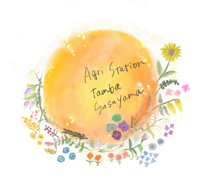 アグリステーション丹波ささやま ロゴ