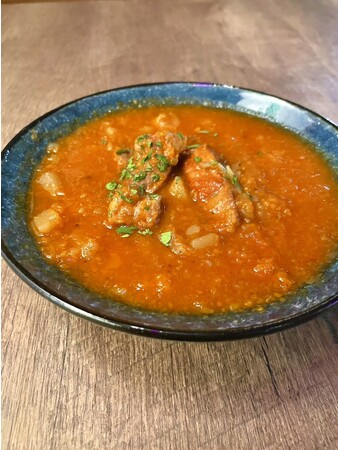 香草仕上げのグラッシュスープ 香草仕上げのグラッシュスープ