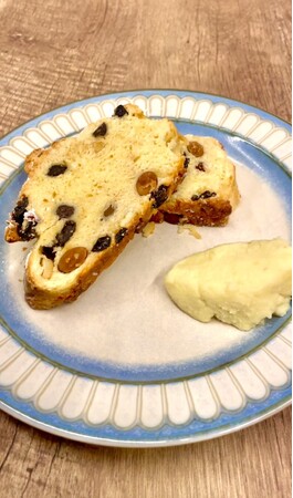 さつまいもクリームとシュトレン さつまいもクリームとシュトレン