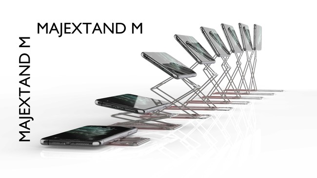 Majextand M 人間工学に基づくスマートフォン タブレット用スタンド クラウドファンディングサイト Makuake マクアケ にて先行予約販売を開始 企業リリース 日刊工業新聞 電子版