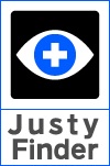 Justy Finder ロゴ