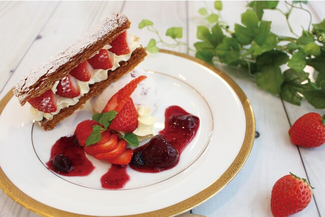 いちごのカッサータ いちごのカッサータ