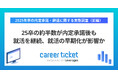 25卒の約半数が内定承諾後も就活を継続、就活の早期化が影響か