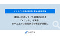8割以上がオンライン診療における「メリット」を実感、60代以上では夜間休日の需要が顕著に