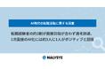 転職経験者の約3割が面接日程が合わず選考辞退、1次面接のAI化には約3人に1人がポジティブと回答