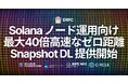 ERPC、Solana ノード運用向けベアメタルに最大40倍高速な「ゼロ距離・爆速スナップショットダウンロード」を提供開始