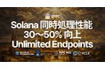 ERPC、Solana Unlimited Endpoints の同時処理性能を 30〜50% 向上 — スレッド増強によりトランザクション詰まりを大幅に軽減、価格据え置きで製品リニューアル