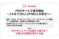 DX推進の鍵となるプロジェクトマネージャーをサポートする「PMOサービス」提供開始、中期事業戦略において3カ年で385人のPMO人材輩出を目指す