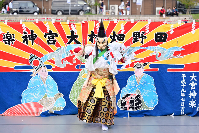 ▲ 大宮神楽(岩手県田野畑村)-三陸芸能大発見サミット2023より-