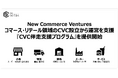 コマース・リテール領域のCVC設立から運営を支援するCVC伴走支援プログラムを提供開始