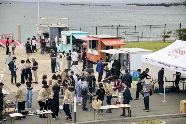 三浦野菜、三浦牛のBBQと三浦の飲食店が行うキッチンカー