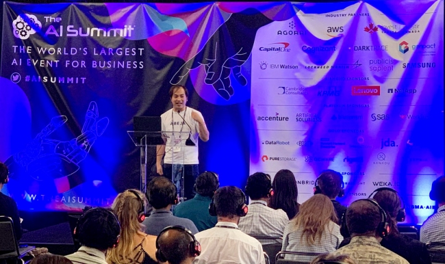 9月米国のAIカンファレンス「The AI Summit in San Francisco 2019」で登壇する岡田