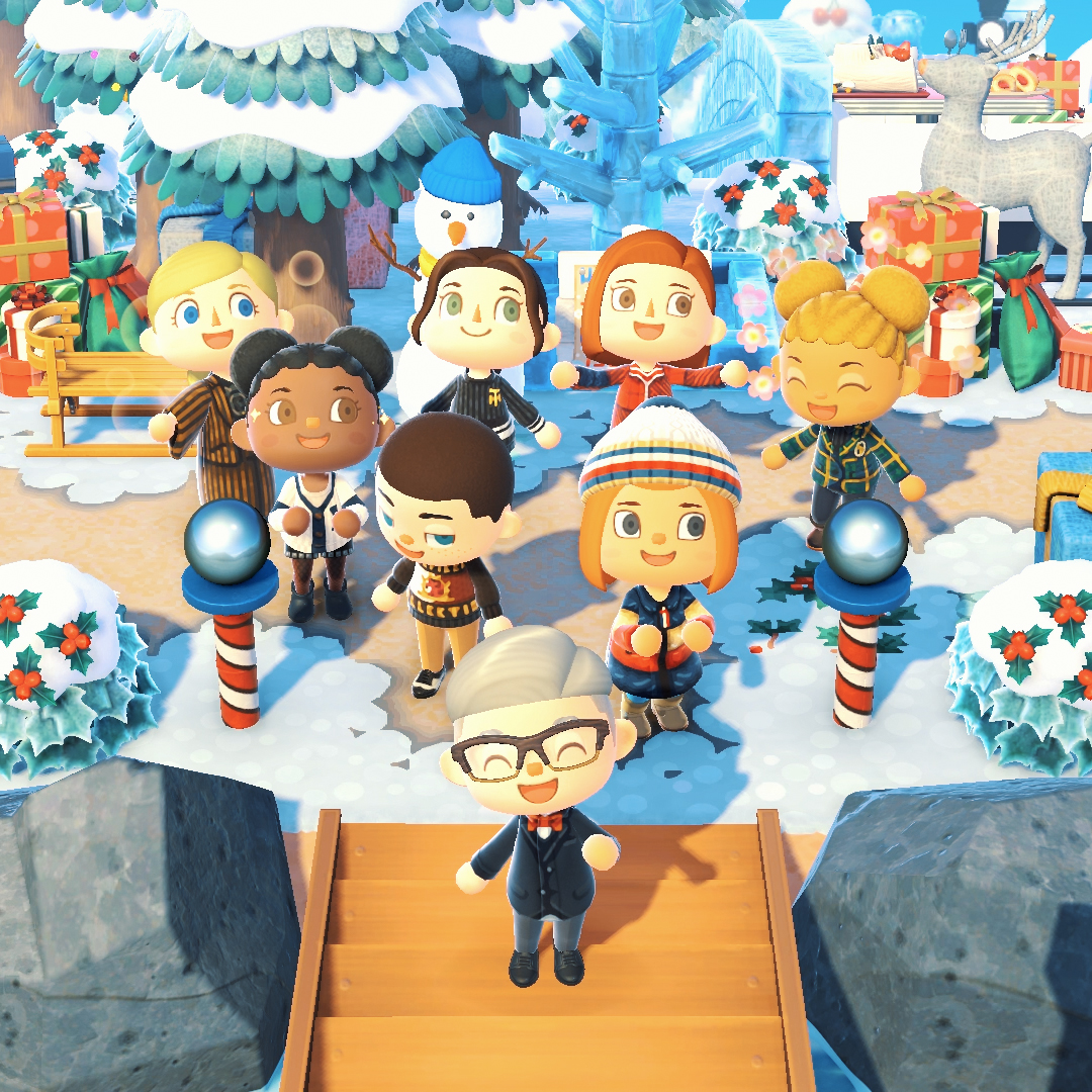 トミー ヒルフィガーの2020年秋冬コレクションが『あつまれ どうぶつの森』に期間限定で登場