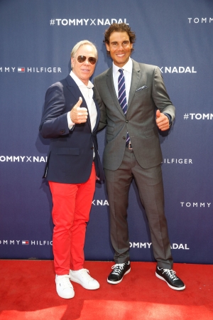 Tommy Hilfiger and Rafael Nadal