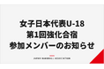 【ハンドボール】女子日本代表U-18（ユース） 第1回強化合宿参加メンバーのお知らせ