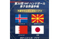 【ハンドボール】	第30回IHF男子ハンドボール世界選手権　予選ラウンド組み合わせ決定のお知らせ
