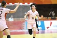 ハンドボール女子日本代表・吉留有紀選手　国際試合通算50試合出場を達成